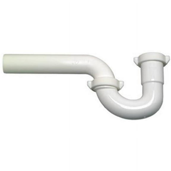 Master Plumber White Lavatory & Kitchen Drain P Trap