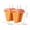 Orange, variant on Bdday Small Trays Watermelon Ice sicle Moulds with Handles Reusable Easy To Demould Drip-Proof Homemade sicle Ice Cream Diy Good Fruit sicle Mini sicle Molds
