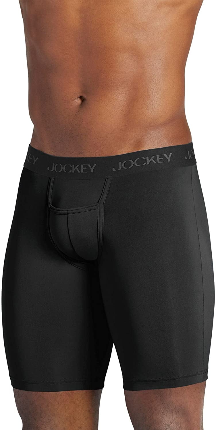 Jockey Mens Underwear Sport Microfiber Boxer Brief