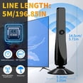 thumbnail image 3 of Antena de TV Digital HD 4K/1080P con Amplificador de Señal, Antena DVB-T2 de Amplio Alcance para Recepción de HDTV, Antena de TV Doméstica., 3 of 5