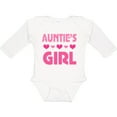 thumbnail image 3 of Inktastic Auntie Girl Niece Girls Long Sleeve Baby Bodysuit, 3 of 5