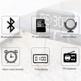 thumbnail image 4 of Réveil Intelligent Haut-Parleur Bluetooth Sans Fil Mini Caisson de Basses Grand Volume Son Surround 3d, 4 of 8