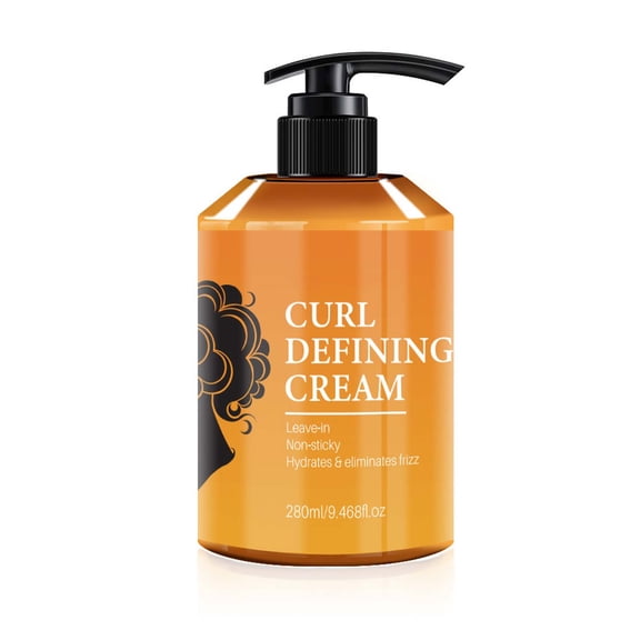 LEHOZIHEQ CURLY DEFINING CREAM Leave-in Non-stickys Hydrates And Eliminates Frizz
