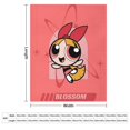 thumbnail image 2 of Manta de Las Chicas Superpoderosas, manta de tela de superficie vertical súper suave de varios tamaños, acogedora y cálida, adecuada para cama, sofá, campamento, viajes, para todas las estaciones,, 2 of 8