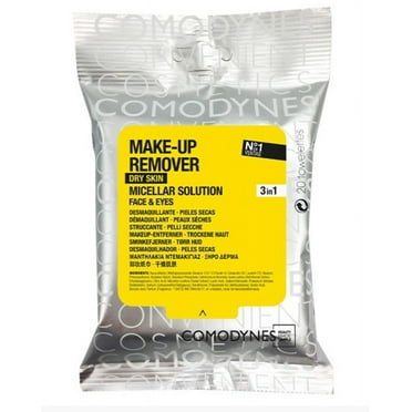 Comodynes Make-Up Remover for Dry Skin 20 Wipes