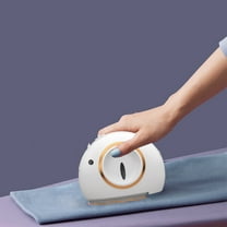 Yufenmy Clearance Under $25 Irons for Clothes Small Handheld Portable Ironing Small Size for Dry and Wet Ironing Home Essentials Good for Home and Travel Upgrade White Steam Iron
