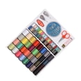 thumbnail image 4 of Matsuzay Kits de hilos de coser de colores surtidos de 64 carretes, Kit de herramientas de mano, suministros domésticos para acolchar, hilo de Type2 NO2, 4 of 6
