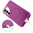 thumbnail image 7 of Petocase for Samsung Galaxy S26 Plus Case,Magnetic Military-Grade Drop 3 Layer Protection Rugged Phone Cover for Galaxy S26 Plus,Purple Pink, 7 of 7