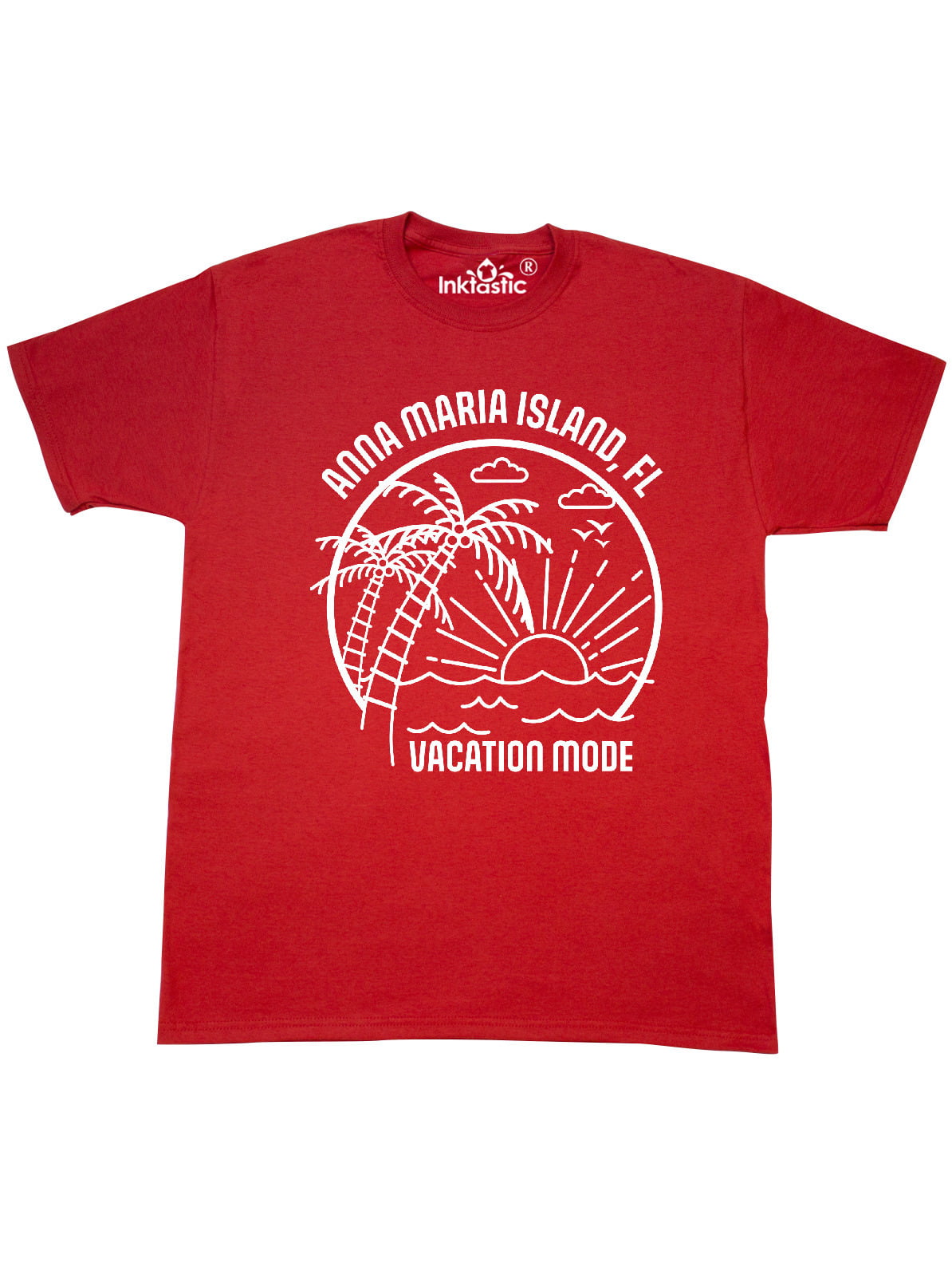 INKtastic - Summer Vacation Mode Anna Maria Island Florida T-Shirt ...