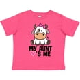 thumbnail image 3 of Inktastic My Aunt Loves Me Girl Cow Girls Toddler T-Shirt, 3 of 5