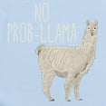 thumbnail image 2 of CafePress - No Prob Llama Baby Light Bodysuit - Baby Light Bodysuit, Size Newborn - 24 Months, 2 of 4