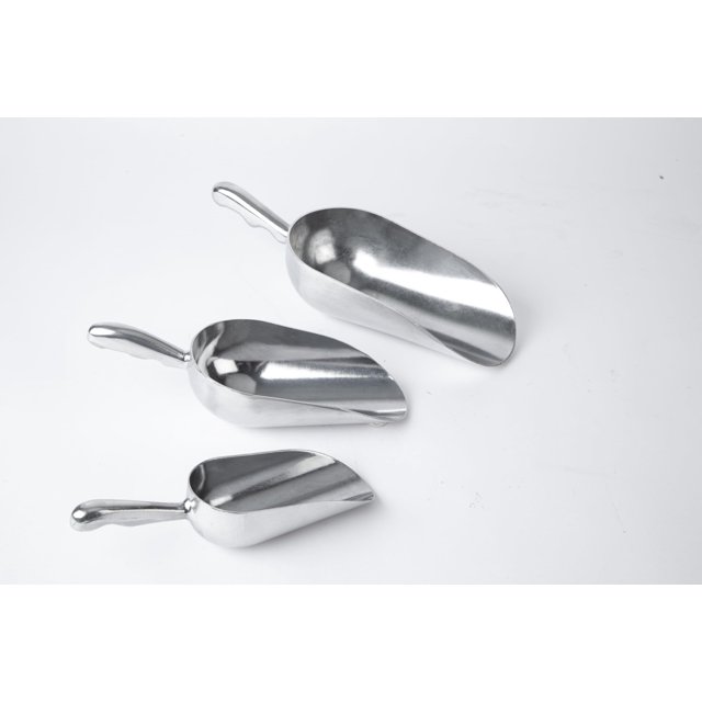 Juego de cucharas para hielo CSSHUHUAN, aleación de aluminio 180/360/720 ml, 3 piezas