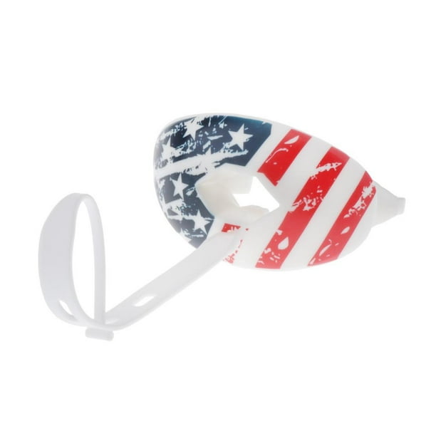 Protector bucal deportivo Eigraketly Boca para adultos LIP Bandera EE. UU. Type2