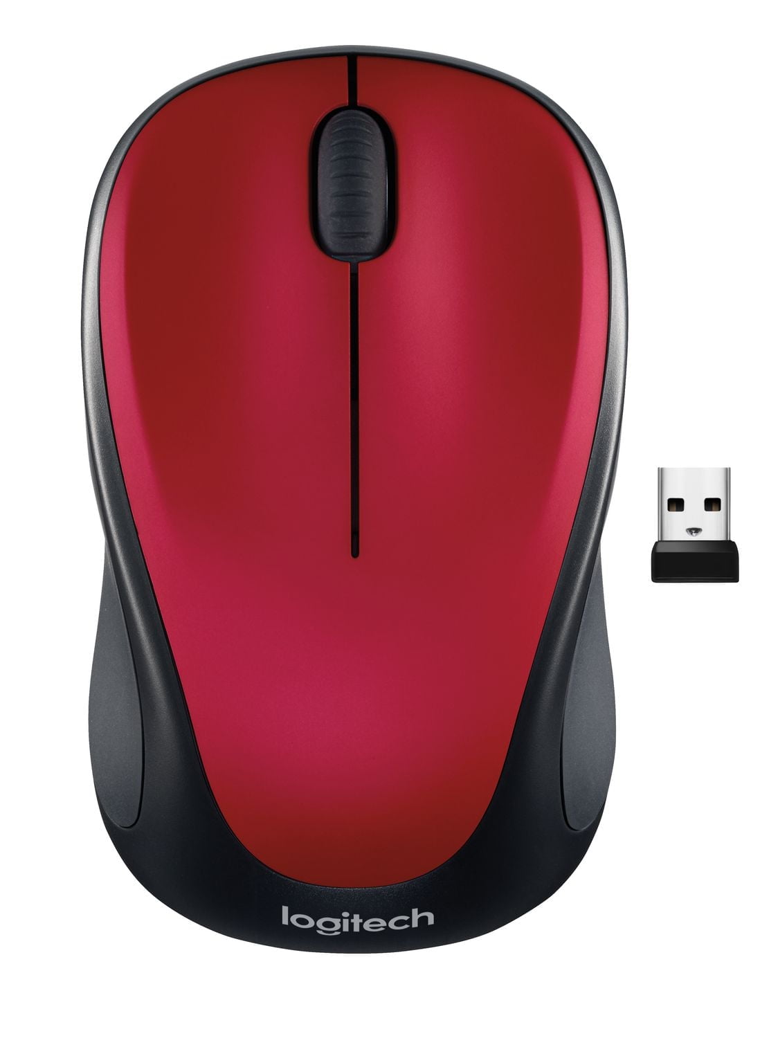 Logitech M317 Wireless Mouse, 2.4 GHz with USB Unifying Receiver, 1000 ...