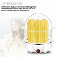 thumbnail image 6 of Electric Egg Boiler Universal 7 Egg Boiler Steamer Fried Egg Cooking Tool Kitchen Utensils Breakfast Maker (White), 6 of 7