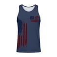 thumbnail image 4 of Afdoent Tank Tops Men Usa Anniversary Graphic Print Tank Top Summer Casual Sleeveless T Shirt For United States Of America Beach Daily Wear, 4 of 4