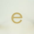 thumbnail image 1 of Package of 1, 12 Inch X 1/2" Thickness MDF Letter e in The Century Gothic Font, Thick, Lower Case for Art & Craft Project, Made in USA, 1 of 3