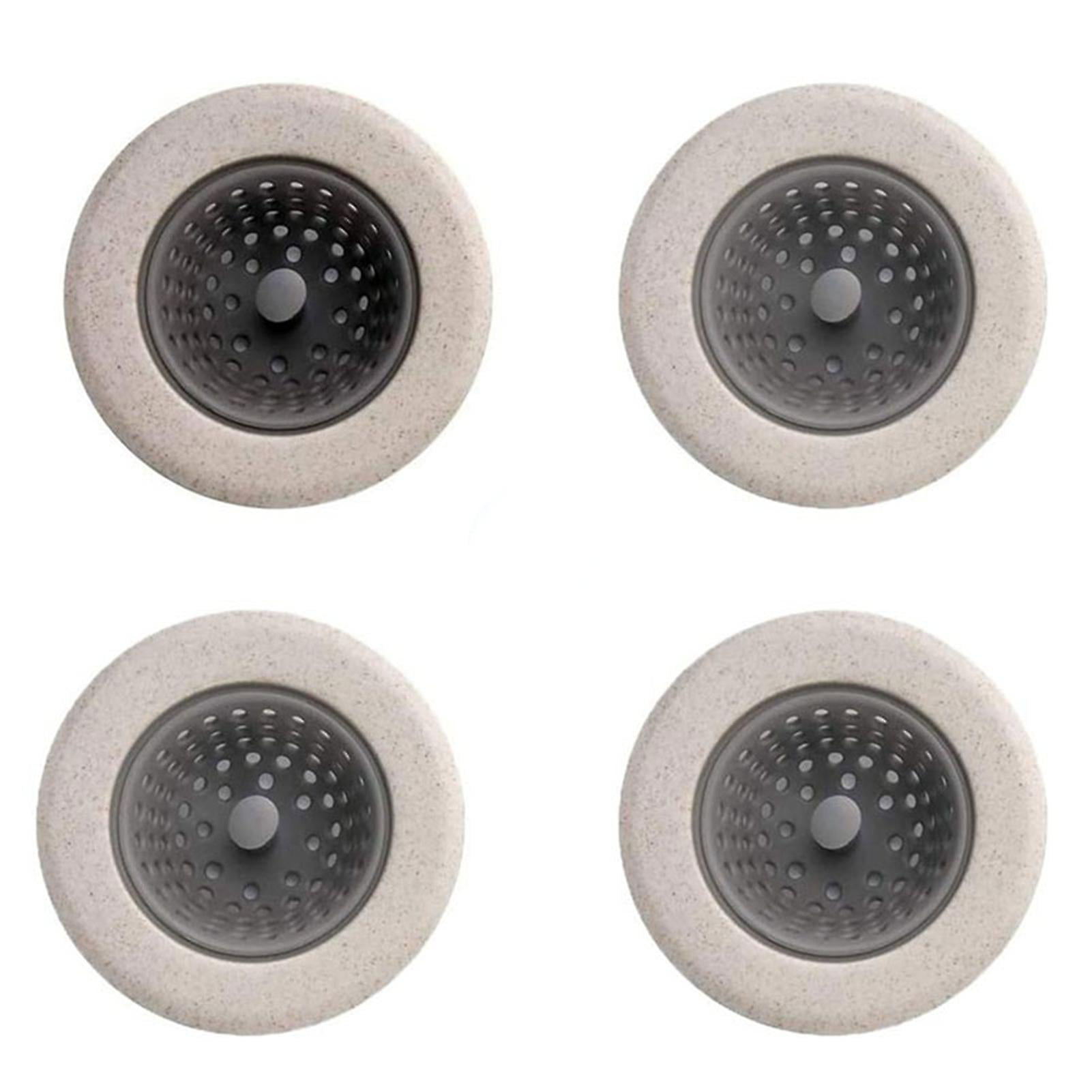 Kitchen Sink Strainer And Stopper Combo Basket Replacement Kitchen Sink Drain Strainer And Stopper for Garbage Disposal beootcr 4 PCS Anti Clog Flexible Sink Strainer 