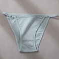 thumbnail image 1 of Bragas De Algodón Para Mujer Ropa Interior Hebilla De Metal Calzoncillos M-2XL Cintura Baja Sexy Talla Grande Lenceríapangjing, 1 of 4