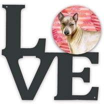 Thai Ridgeback Love Metal Wall Artwork LOVE