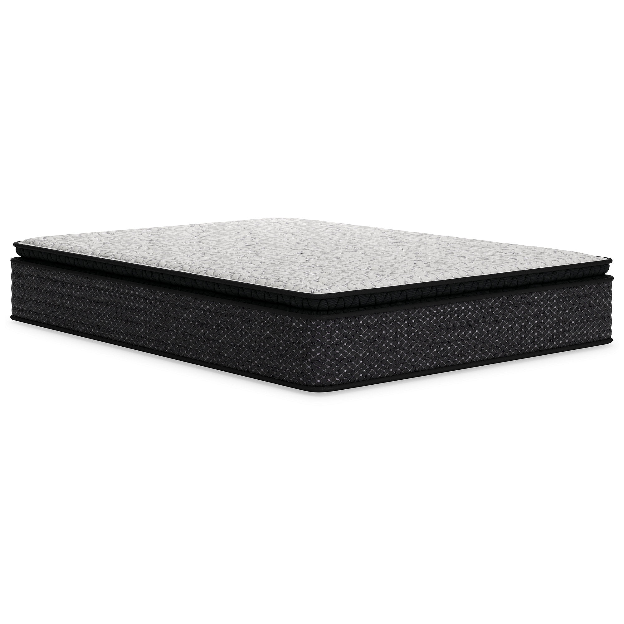 Signature Design by Ashley Queen Size Limited Edition 13" Pillow Top Hybrid Mattress with Lumbar Support Gel Memory Foam, White
