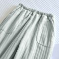 thumbnail image 5 of Luxalzxs Fleece Pajama Pants for Women Winter Flannel Pajama Pants Comfy Soft Fluffy Plush Wide Leg Lounge Pants Pj Bottoms with Pockets, 5 of 5