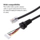 thumbnail image 5 of Inteprter Cable adaptador de altavoz, Cable convertidor de micrófono extraíble, piezas de repuesto modificadas para Yaesu FT-7800/FT-8800/FT-8900 Teléfono y Comunicación, 5 of 6