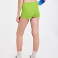 thumbnail image 4 of CCRFTGI Athletic Shorts for Child Girls Size 8 High Waisted Dance Yoga Shorts Biker Girls Fashion Gymnastics Shorts for Teen Girls Fluorescent Green 11-12 Years, 4 of 5