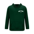 thumbnail image 4 of VBTAPA Men's Hooded Tracksuit 2 Piece Outfits Letter Graphic Long Sleeve Drawstring Hoodies Sweatshirt and Jogger Sweatpants Set with Pockets Limited Time Sales of Today Army Green XXL, 4 of 6