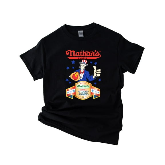 Limited Joey Chestnut Nathan's Hot Dog Eating Contest Fan V61372 Unisex T-Shirt, up to 5XL