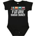 thumbnail image 3 of Inktastic Future Railroad Engineer Train Boys or Girls Baby Bodysuit, 3 of 5