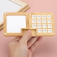 thumbnail image 4 of Uxcell 15 Grids Mini Portable Travel Paint Palette Magnetic, Wooden Light Brown, 4 of 5