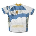 thumbnail image 2 of Argentina Flag Short Sleeve Cycling Jersey  for Men - Size S, 2 of 3