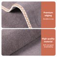 thumbnail image 2 of Tignapoo Couverture Chauffante Réglable avec Réglages de Température Doubles, Velours de Fourmi, 150x80cm, Gris, Prise EU (220-240V), 190W, 2 of 7