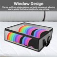 thumbnail image 4 of 2Pcs Hat Storage Box Robust Baseball Caps Organizer Foldable Windowable Organizer Large Capacity Storage Easy Access Widely Used Organizer for Baseball Caps, 4 of 10
