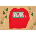 thumbnail image 5 of Old Glory Mens Knit Skull And Crossbones Ugly Christmas Sweater Long Sleeve T Shirt, 5 of 6