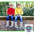 thumbnail image 5 of Paw Patrol boys Character Printed Waterproof Easy-On Handles PVC Rain Boots - Size 5 Toddler, 5 of 6