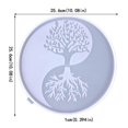 thumbnail image 3 of Tree-of-Life Wall Decor Resin Mold Wall Art Silicone Molds for Epoxy Casting Door Tree Wall Art Home Unique Decoration Clear, 3 of 4