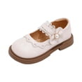 thumbnail image 2 of Willtoo Toddler Girl Mary Jane Student Oxford Shoes-Little Girl School Uniform Shoes for Wedding Party, 2 of 3