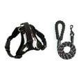 thumbnail image 1 of Pet Harness Leash Set Quick Release Adjustable Animal Vest Traction Rope Vest with Metal D-ring for Large Medium Pet, XL, 1 of 7
