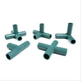 thumbnail image 2 of Hongchun 8PCS Greenhouse Frame Building Connector PVC Pipe Fittings Fence Hose Connector DIY Shed Garden Connections, 2 of 5
