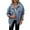 Blue, variant on Women Jackets Fall Jacket Women's Solid Color Fashion Denim Jacket With Collar Long Sleeve