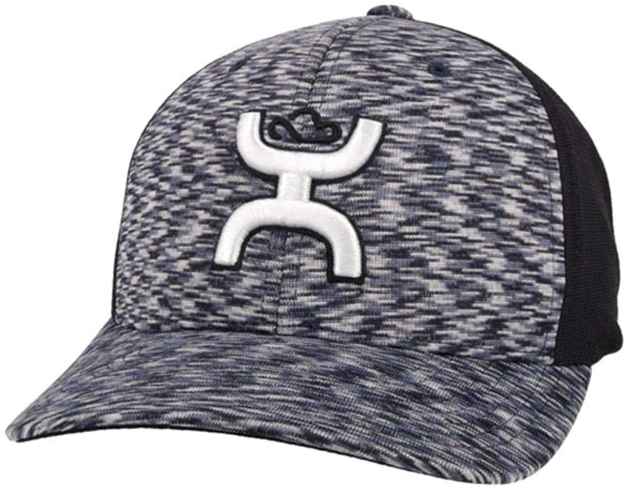 HOOEY Mens Ash Flexfit Fitted Hat 
