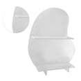 thumbnail image 3 of Cosmetic Storage Rack, Makeup Shelf Acrylic Safe  for Bedroom Black,Amber,Milky White,Transparent Matte,Pink, 3 of 8