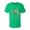 thumbnail image 2 of Wild Bobby, And Into The Forest I Go To Lose My Mind, Animal Lover, Men Premium Tri Blend Tee, Envy, Small, 2 of 4