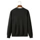 thumbnail image 4 of Sudadera de manga larga con cuello redondo para hombre Sudadera informal sin capucha Pompotops  oipoqjl15666, 4 of 4