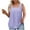 Purple, variant on Flowy Tops For Women Plus Size Tank Tops Solid Color Casual Summer Sleeveless Eyelet Blouse Square Neck Loose Classic Shirts