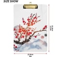 thumbnail image 3 of FMSHPON Cherry Blossom Clipboard Hardboard Wood Nursing Clip Board and Pull for Standard A4 Letter 13x9 inches, 3 of 8