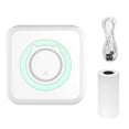 thumbnail image 1 of Bamboohart Mini Printer Portable Bluetooth Wireless Smart Label Thermal Portable Printers Stickers Paper Wireless Printers Children Gifts, 1 of 10