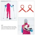 thumbnail image 5 of 1 Pair Waxed Laces for Ice Hockey Orange 96 Inch Simple Design, 5 of 5